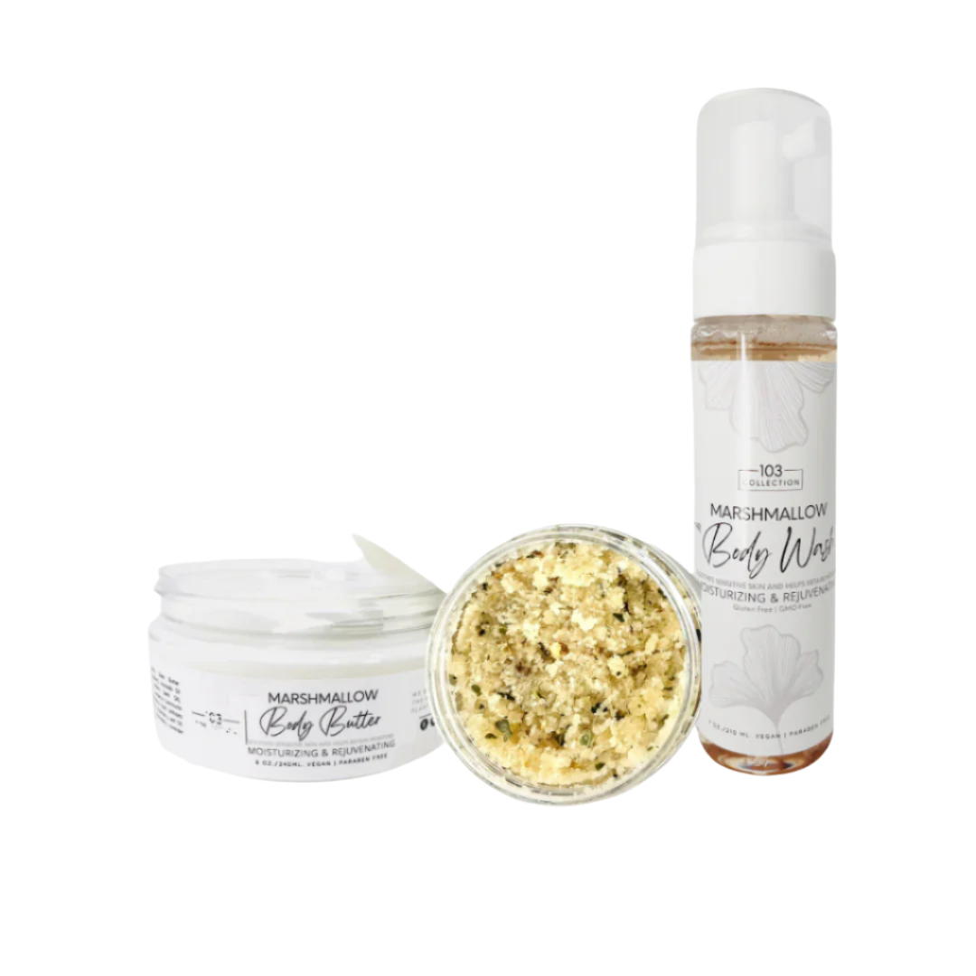 Vegan Marshmallow Body Bundle