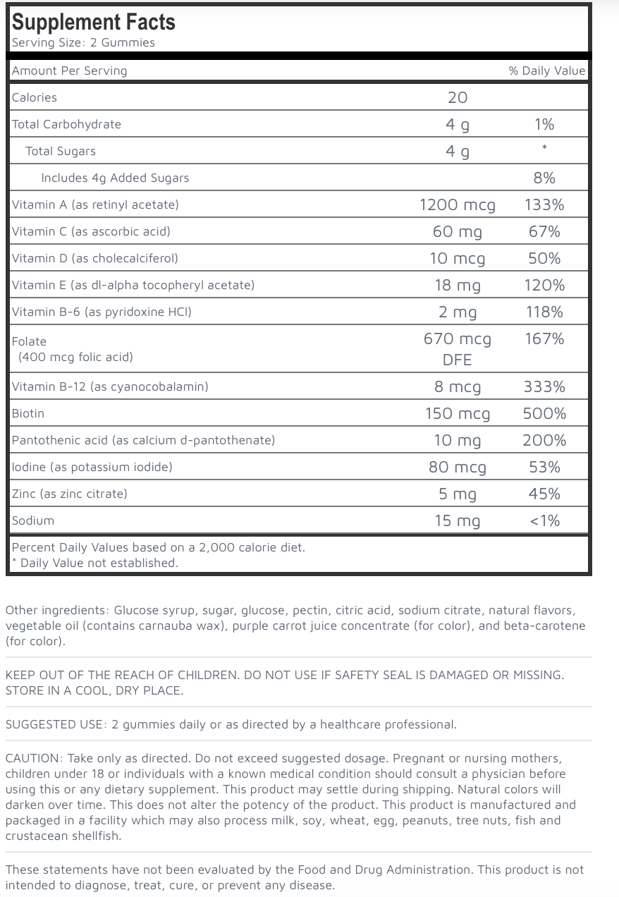 Multivitamin