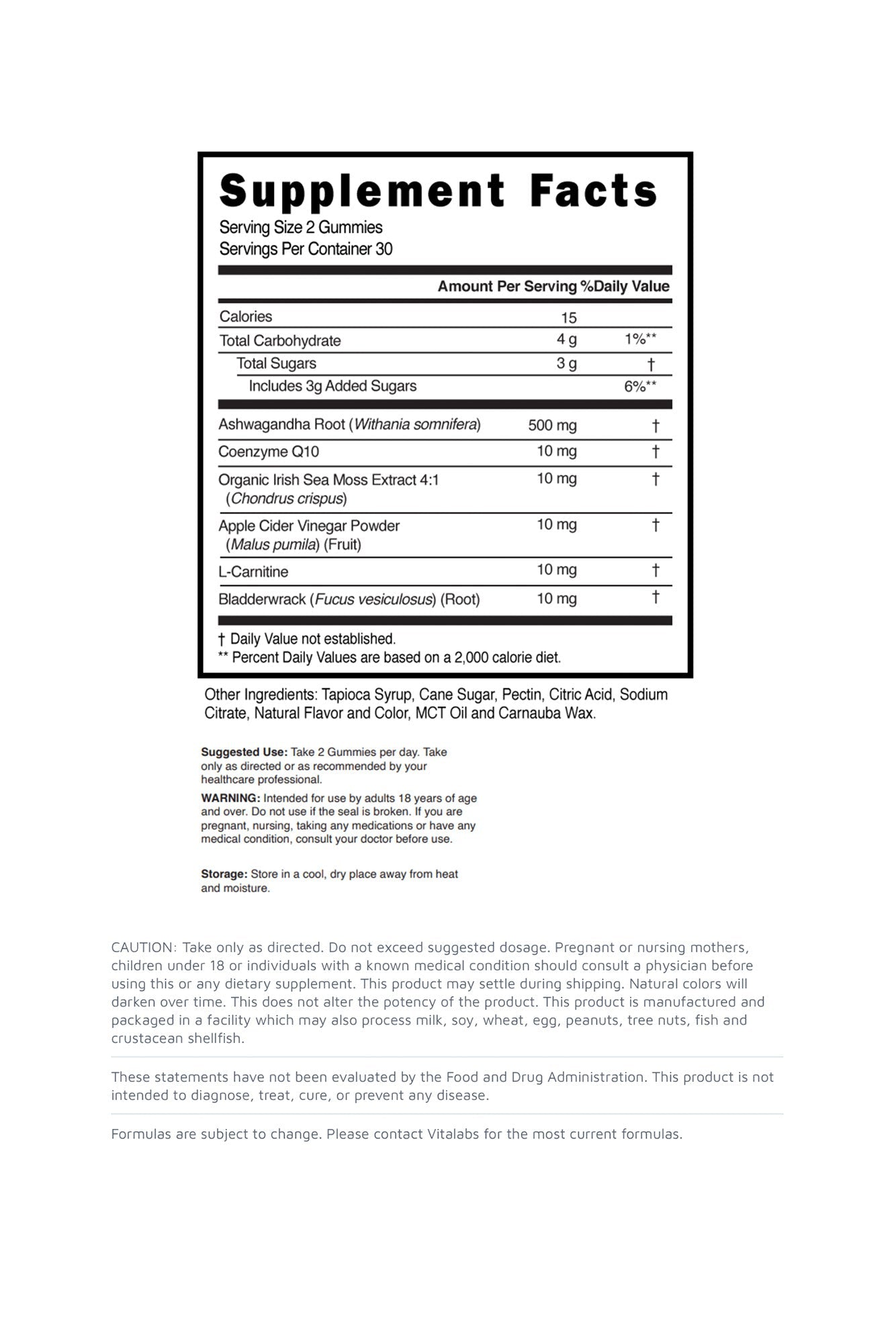 Ashwagandha and Sea Moss